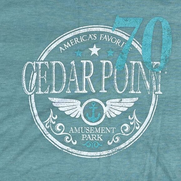 Cedar Point Amusement Part Womens T-Shirt Size XL - Picture 5 of 5
